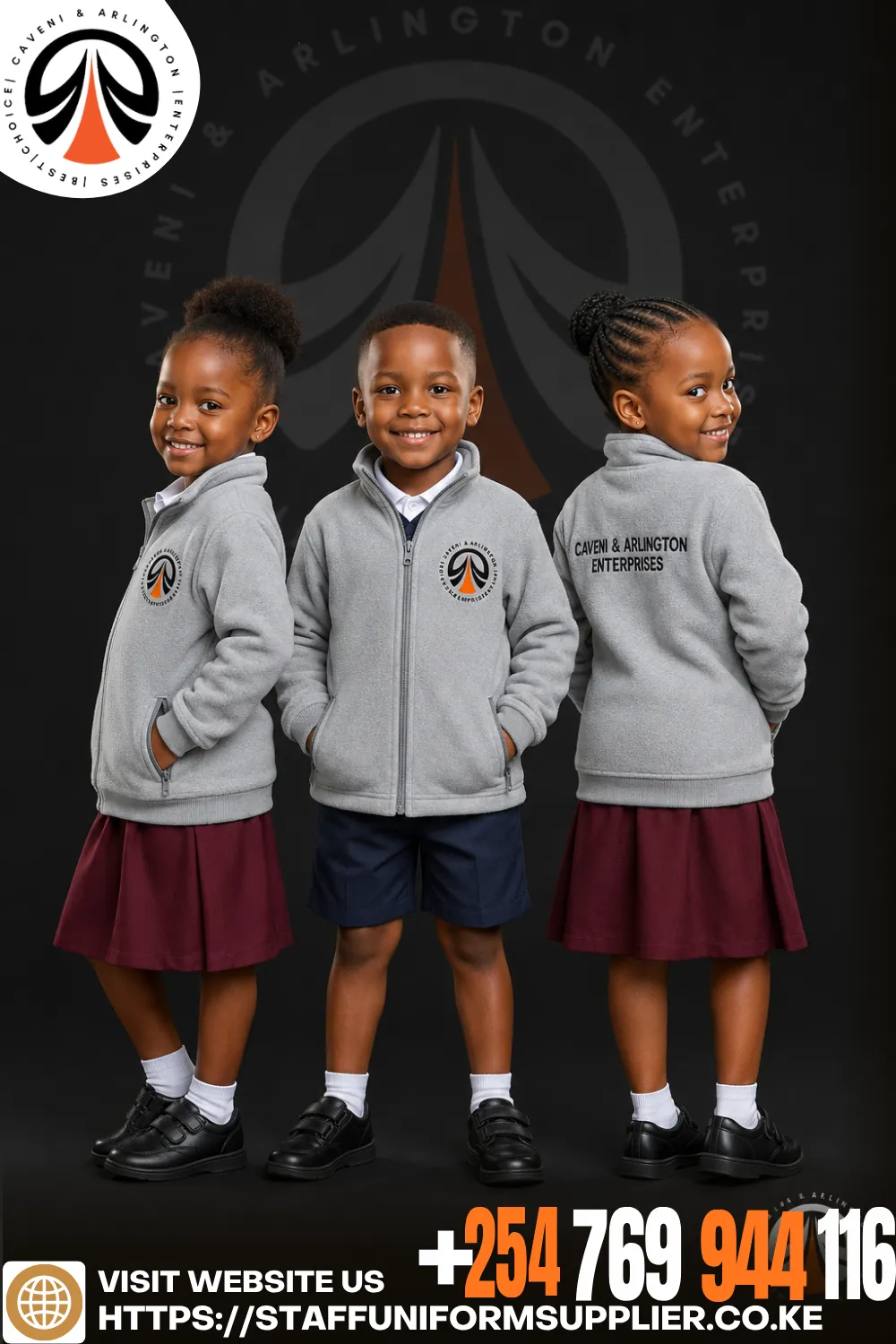 School Fleece Jacket Sizes Kenyan Preference