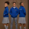 School Fleece Jacket with Logo Kenyan Vibe
