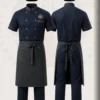 Short Sleeve Double-Breasted Chef Coats Short Sleeve Double-Breasted Chef Coats