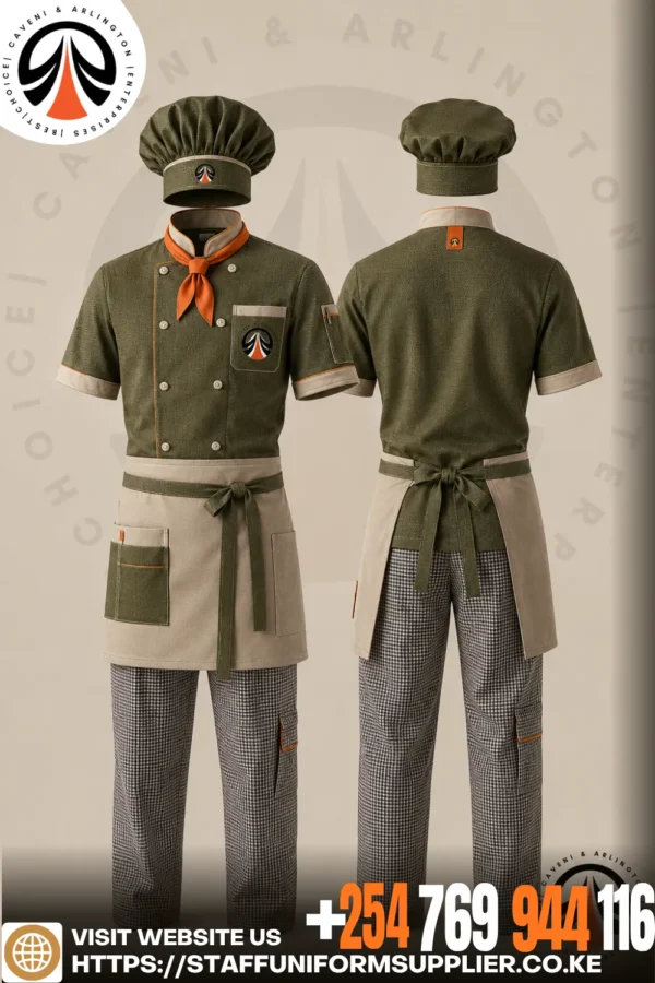 Short Sleeve Double-Breasted Chef Coats Kenya Short Sleeve Double-Breasted Chef Coats Kenya