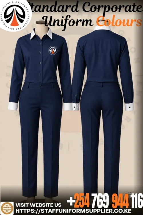 What are the standard corporate uniform colours in Kenya?