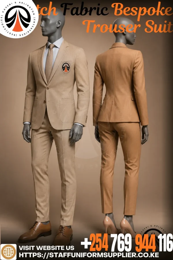Stretch Fabric Bespoke Trouser Suit Stretch Fabric Bespoke Trouser Suit
