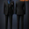 Tailored Classic Black Suit Men Nairobi Tailored Classic Black Suit Men Nairobi