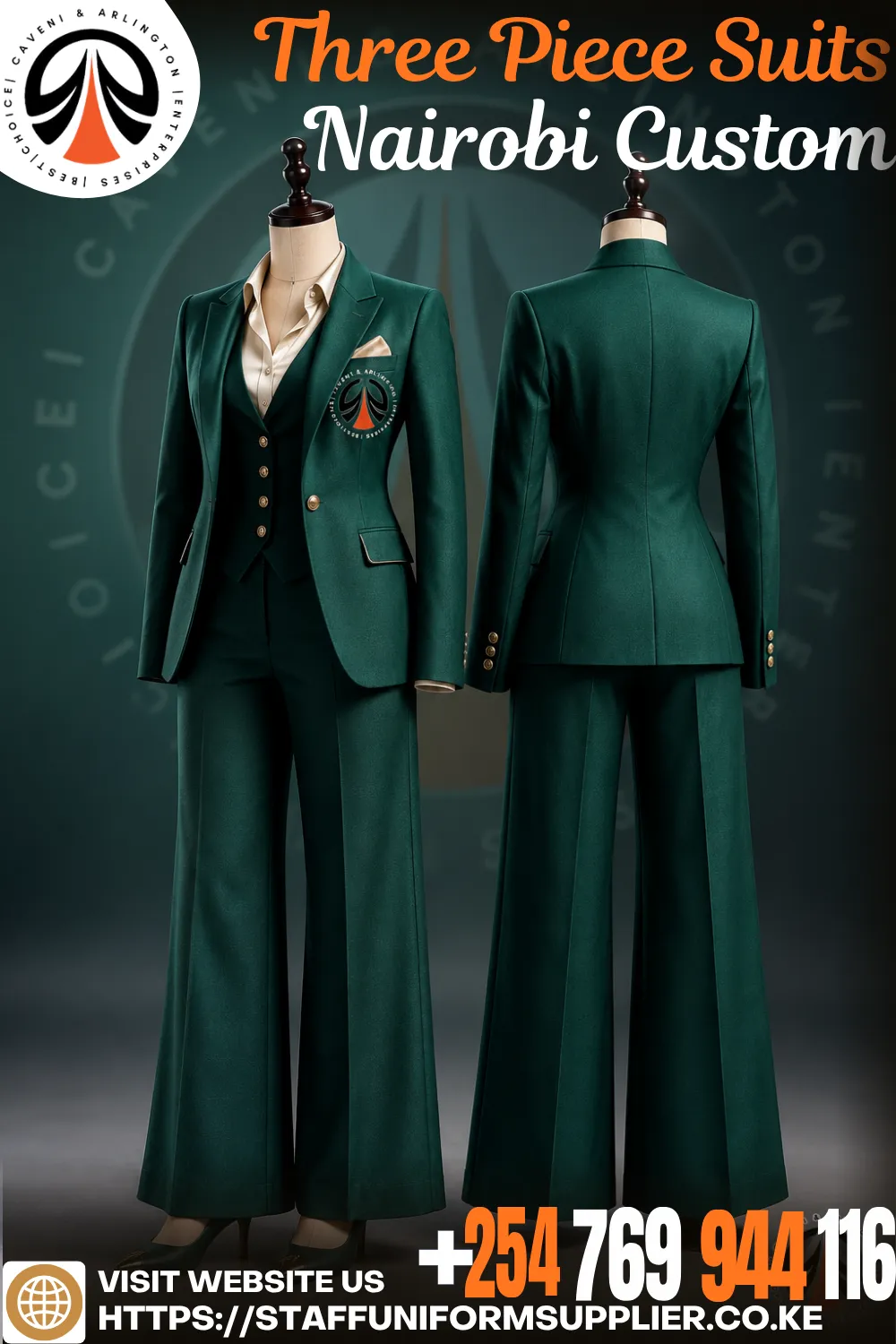 Three Piece Suits Nairobi Custom
