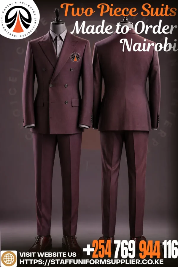 Two Piece Suits Made to Order Nairobi