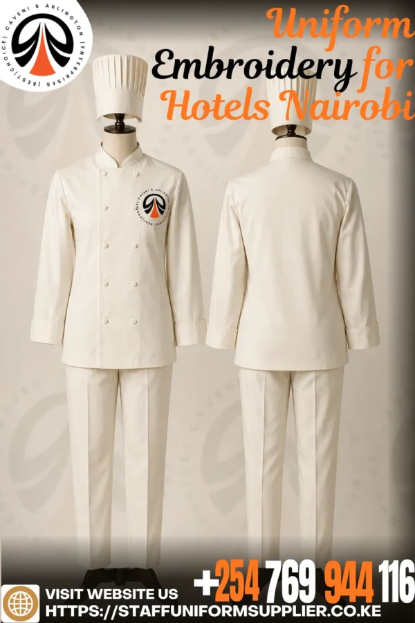 Uniform Embroidery for Hotels Nairobi Uniform Embroidery for Hotels Nairobi