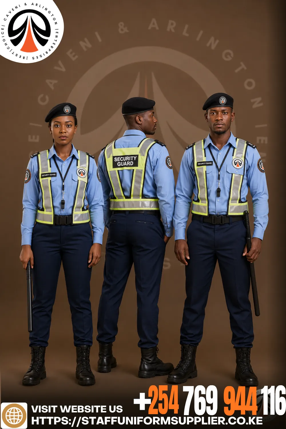 Company Branded Guard Uniforms Kenya