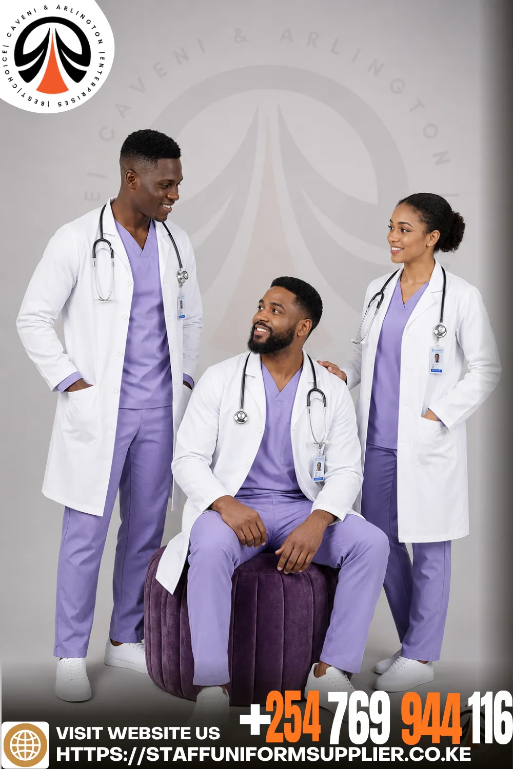Embroidered Doctor Coats