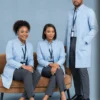 Embroidered Lab Coats