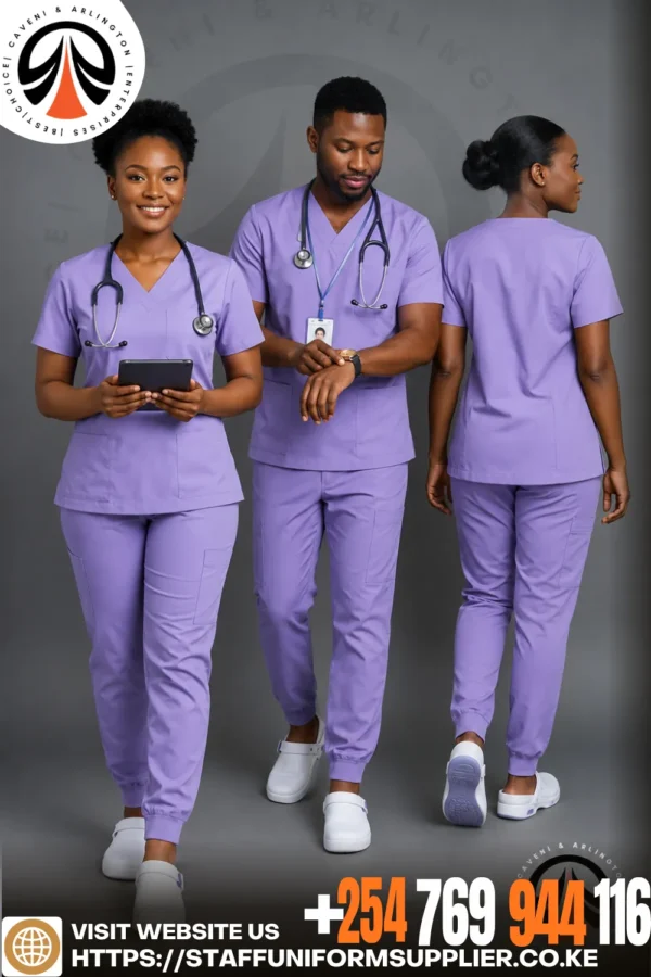 Embroidered Medical Scrubs