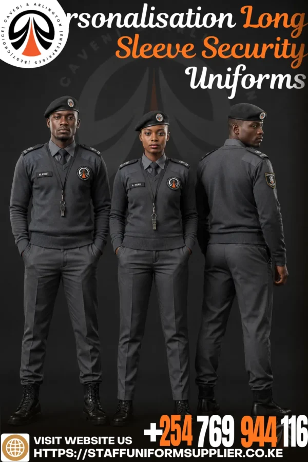 Personalisation Long Sleeve Security Uniforms Personalisation Long Sleeve Security Uniforms