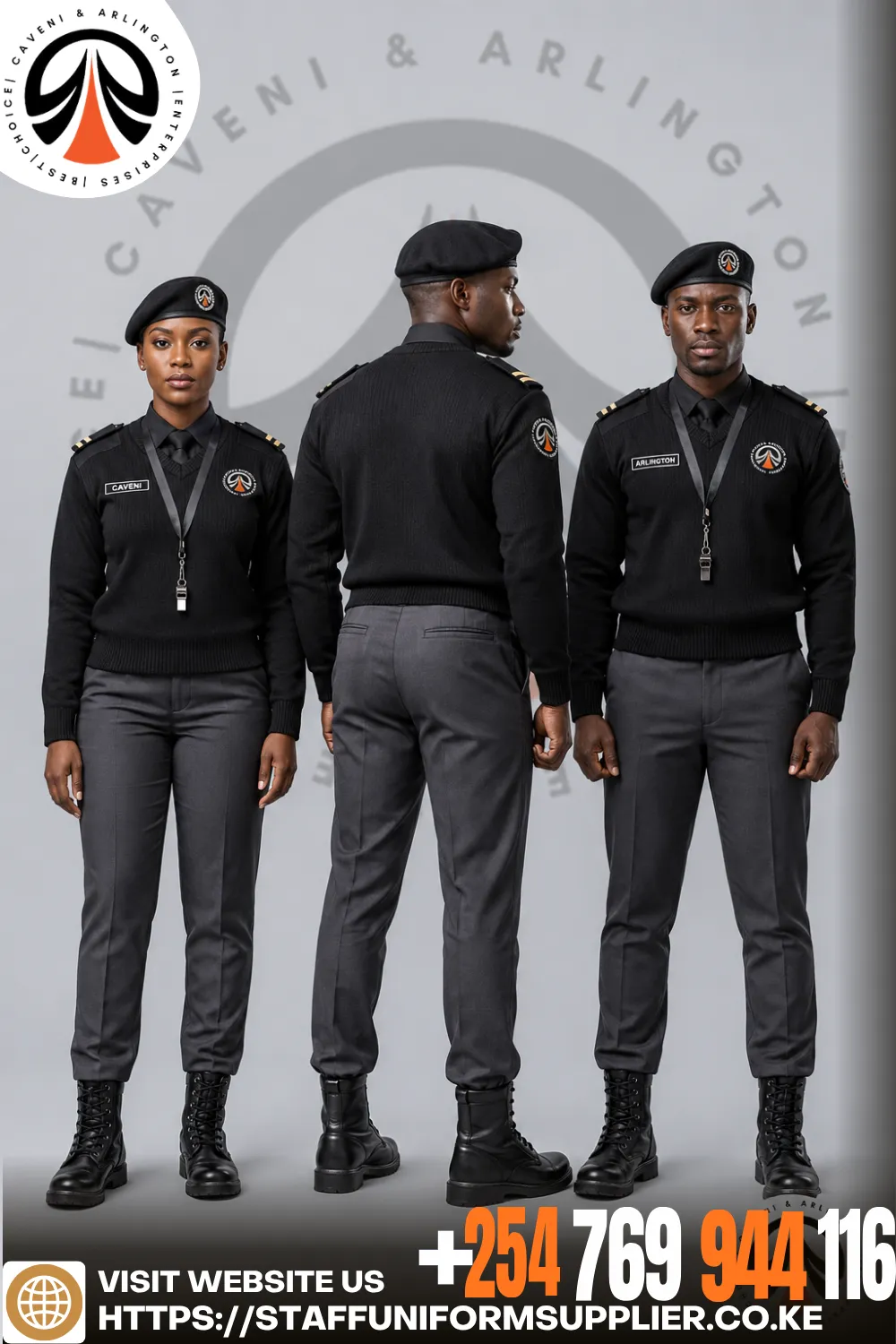 Personalisation Long Sleeve Security Uniforms Nairobi